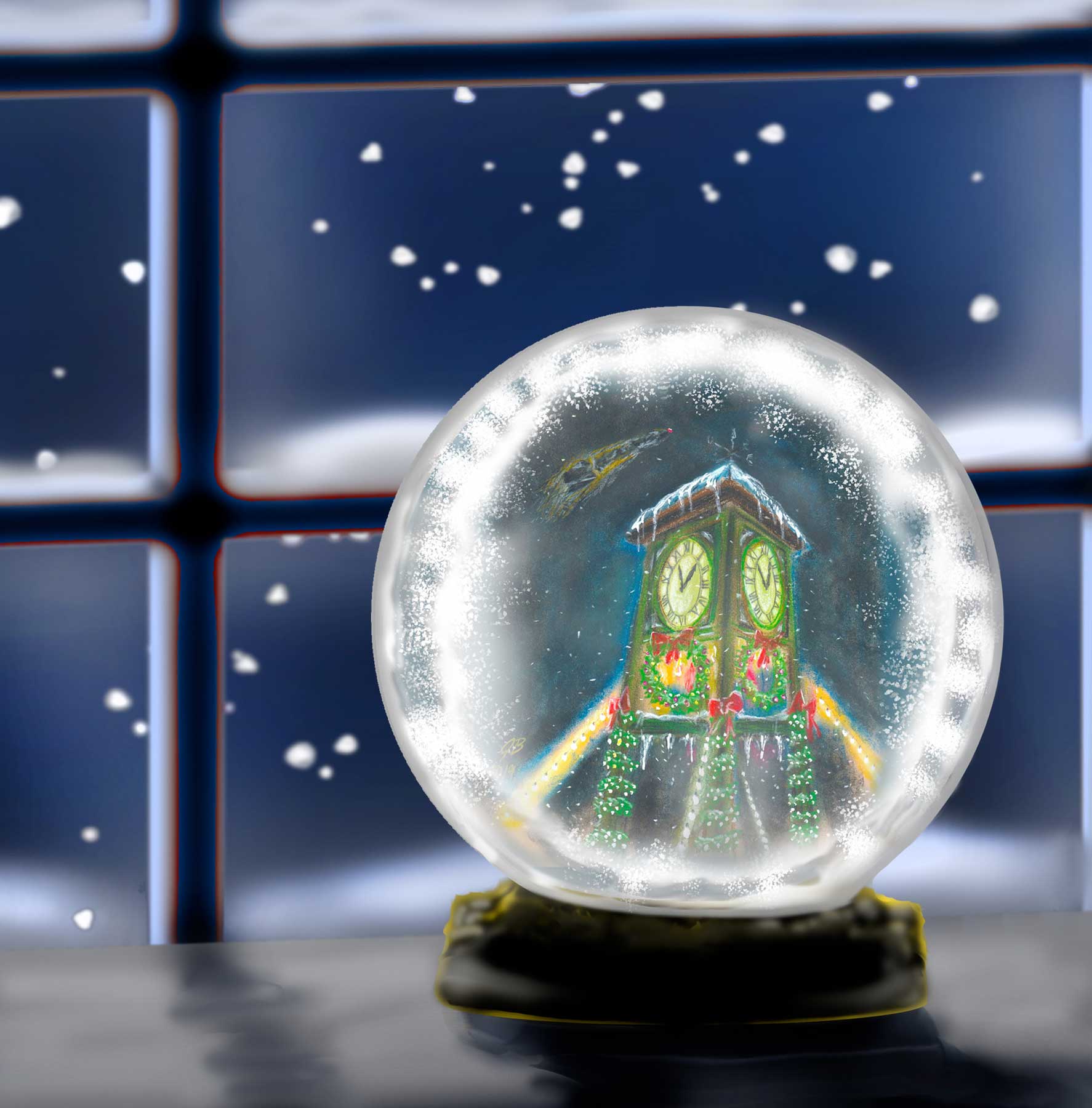Snowglobe of Denville Christmas
