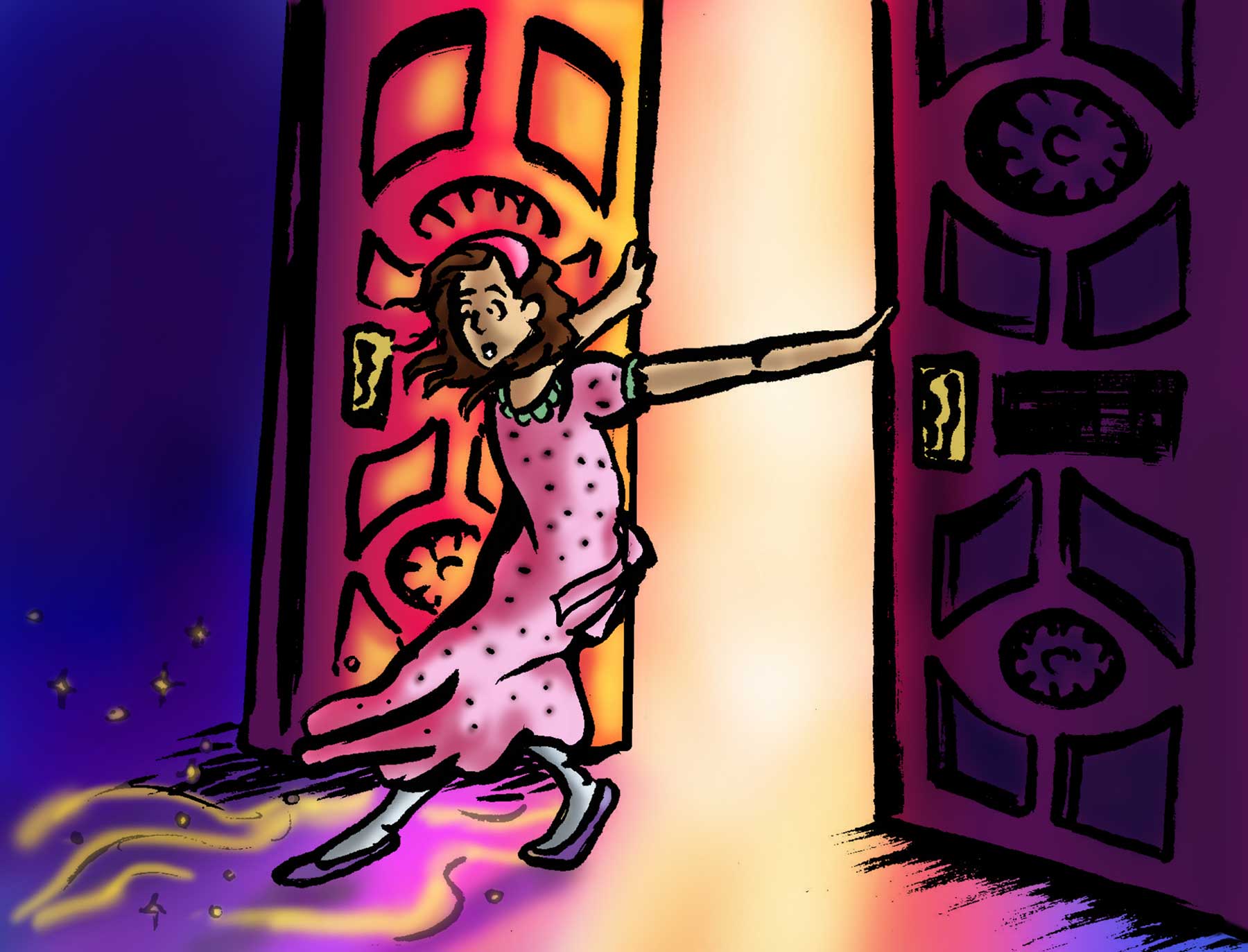 The Spellbook in the Forbidden Room